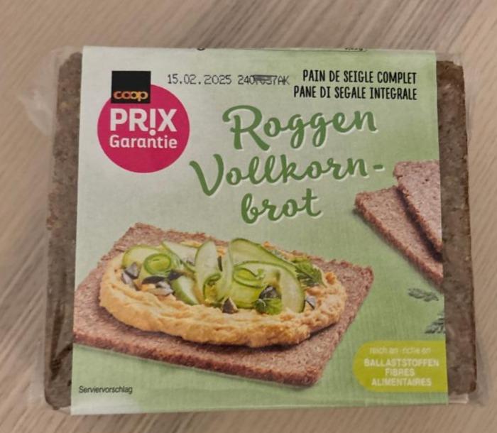 Fotografie - Roggen vollkornbrot Coop Prix Garantie