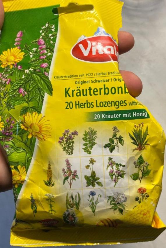 Fotografie - Kräuterbonbons mit honig Vitalp