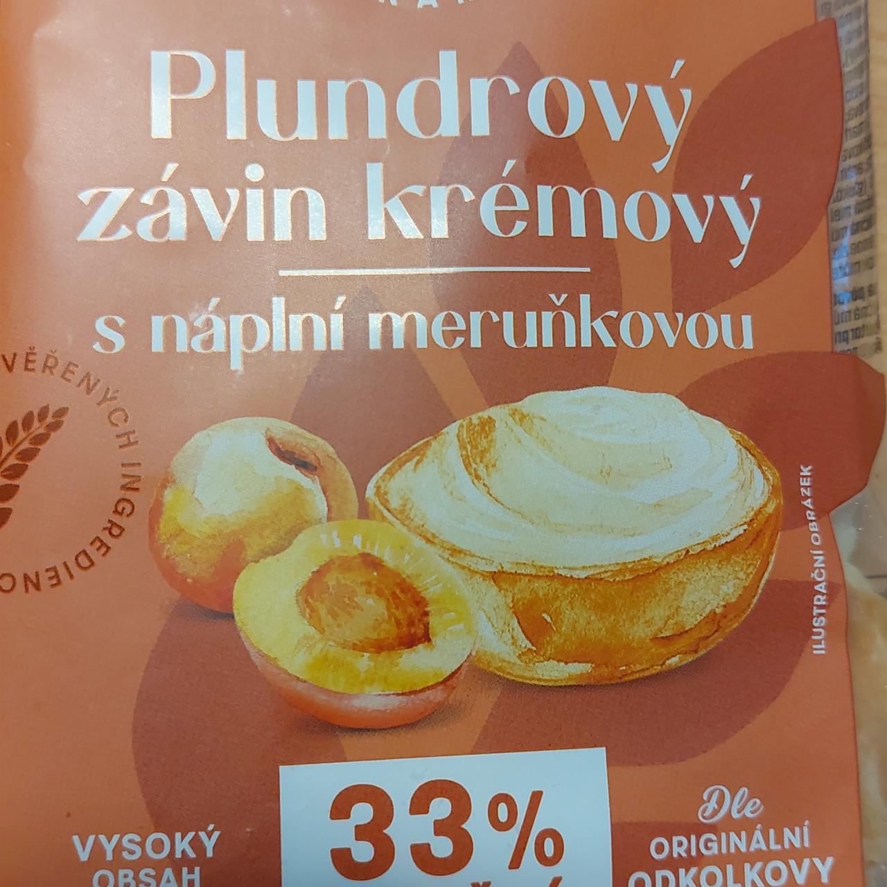 Fotografie - Plundrový závin krémový s náplní meruňkovou Odkolek