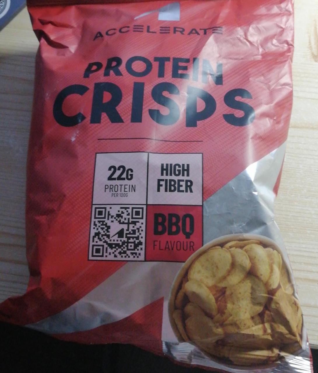 Fotografie - Protein crisps bbq flavour Accelerate