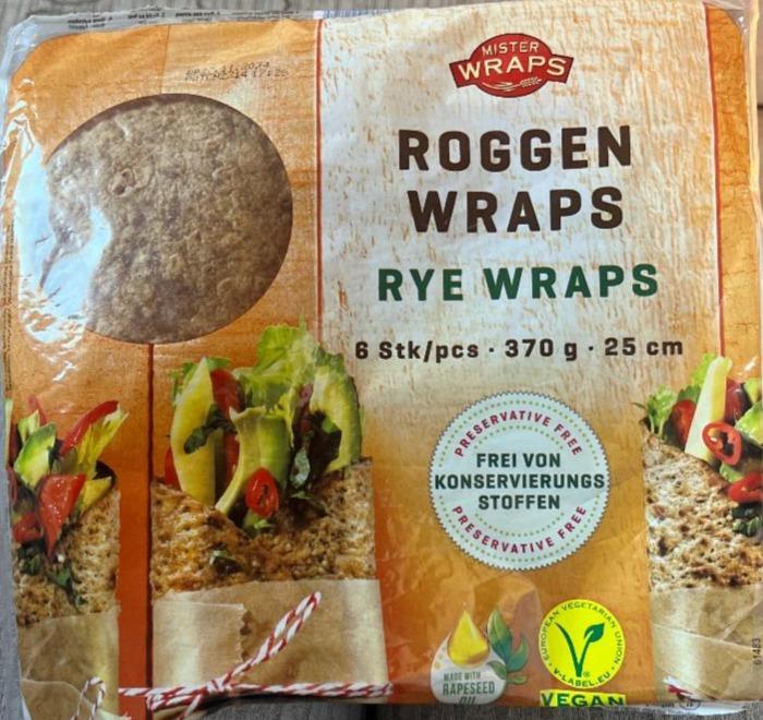 Fotografie - Roggen Wraps Rye Wraps Mister Wraps