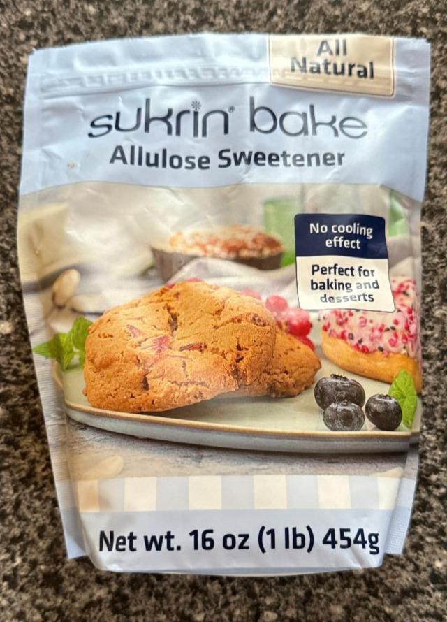 Fotografie - Allulose sweetener Sukrin Bake