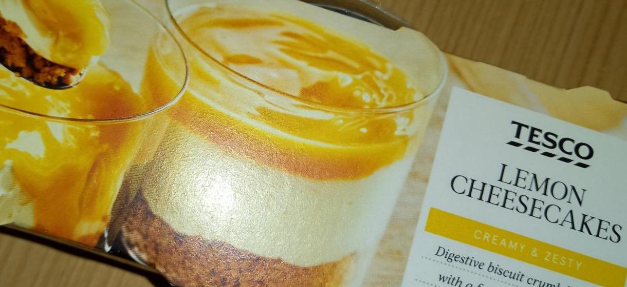 Fotografie - Lemon cheesecakes Tesco