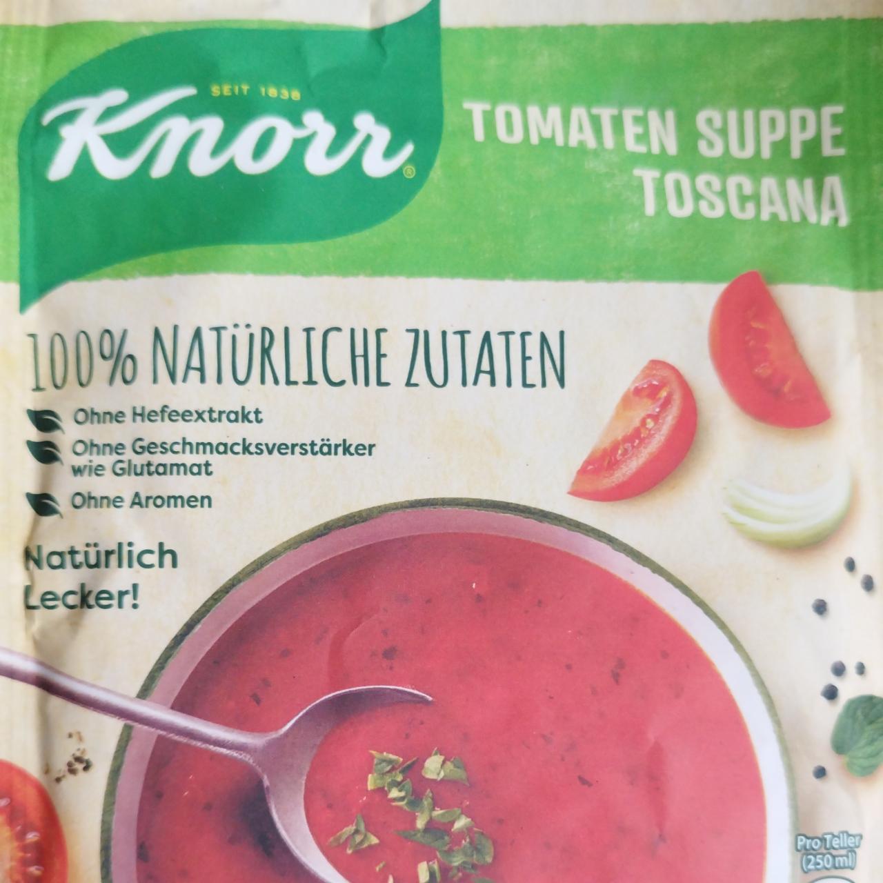 Fotografie - Tomaten suppe toscana Knorr