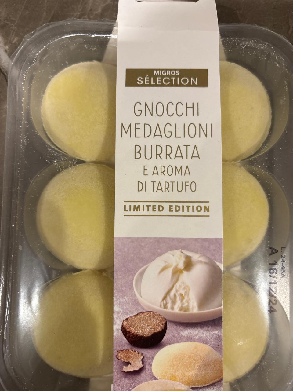 Fotografie - Gnocchi medaglioni burrata e aroma tartufo Migros Selection