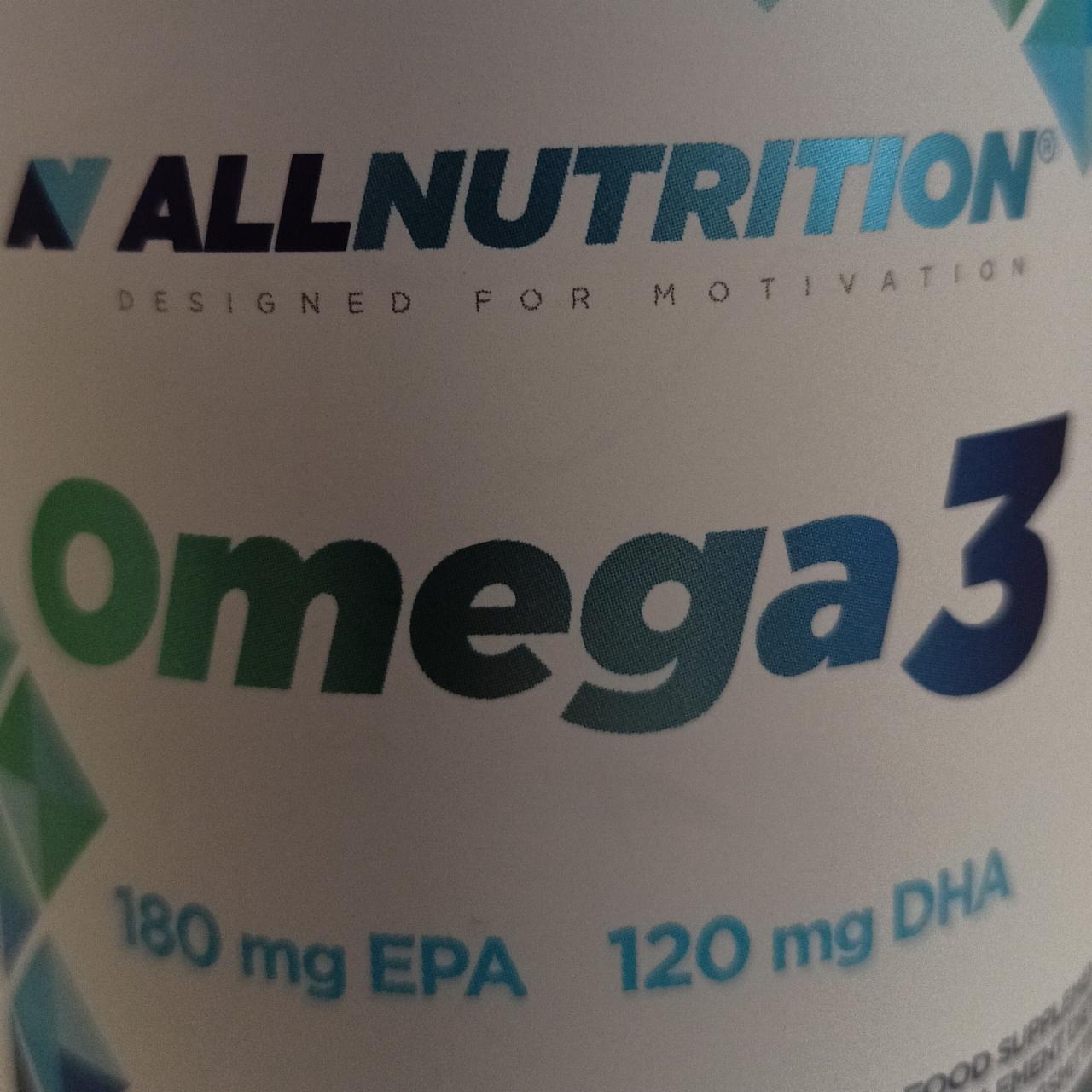 Fotografie - Omega 3 Allnutrition