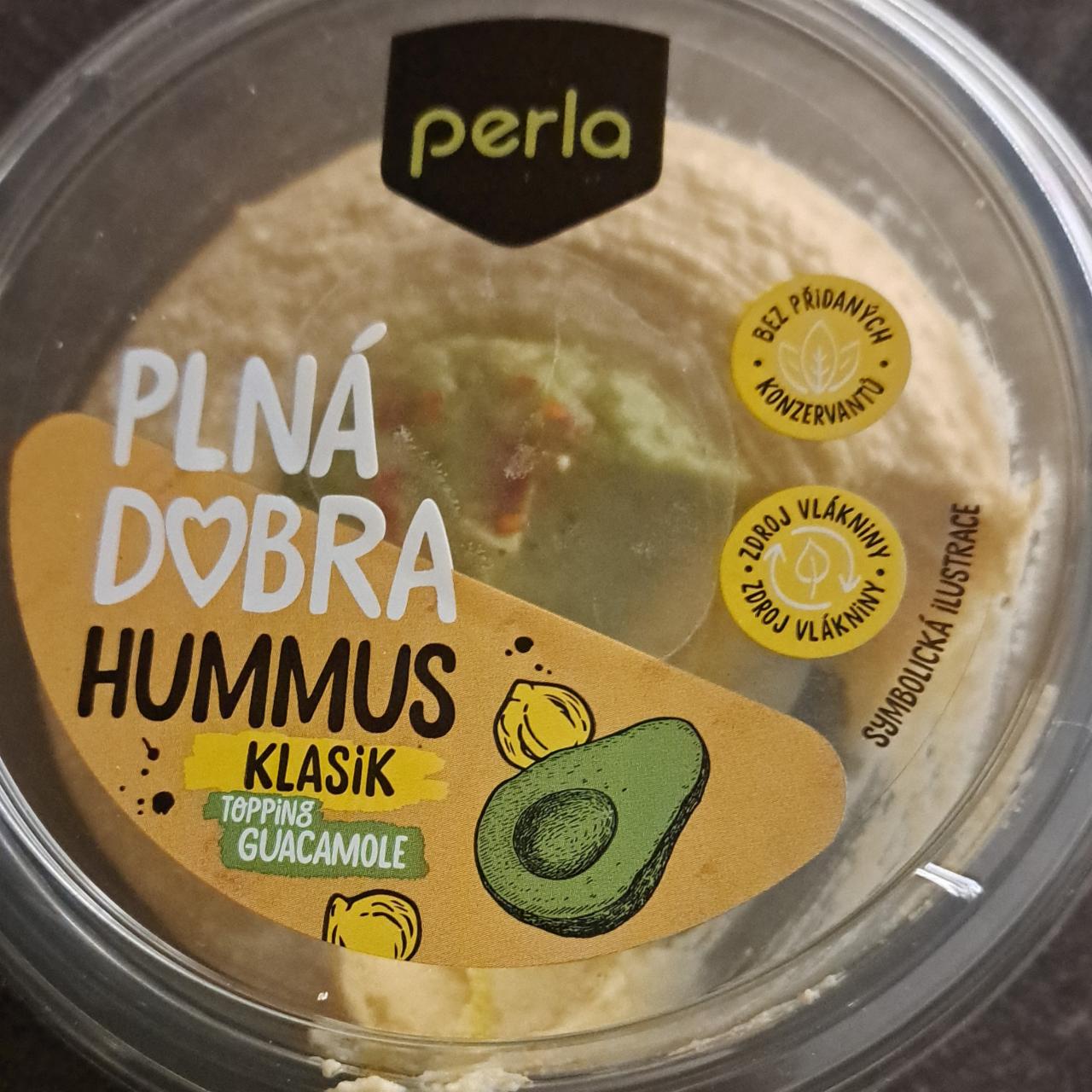 Fotografie - Plná dobra hummus klasik topping guacamole Perla