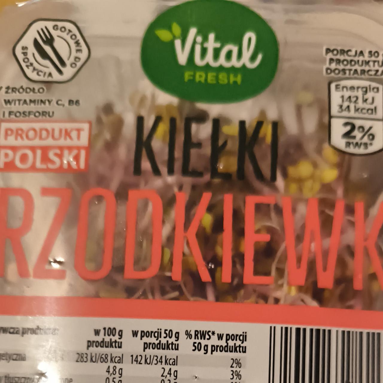 Fotografie - Kiełki rzodkiewki Vital Fresh