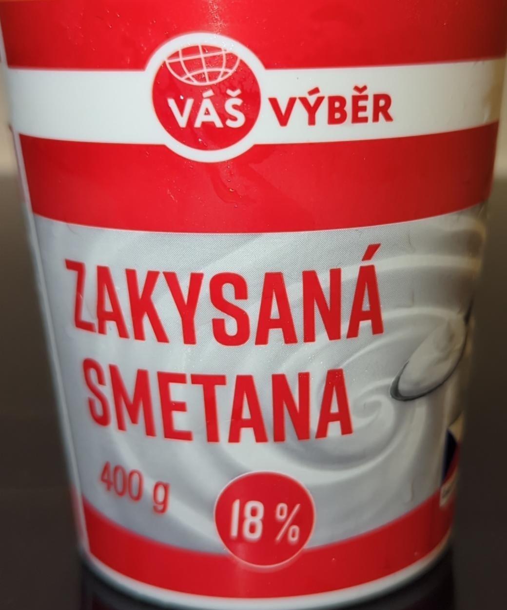 Fotografie - Zakysaná smetana 18% Váš výběr