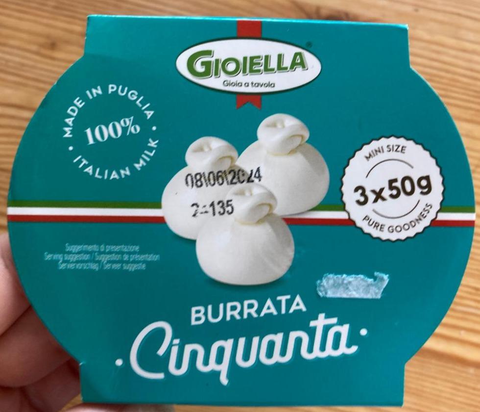 Fotografie - Burrata cinquanta Gioiella