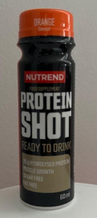 Fotografie - Protein shot orange flavour Nutrend