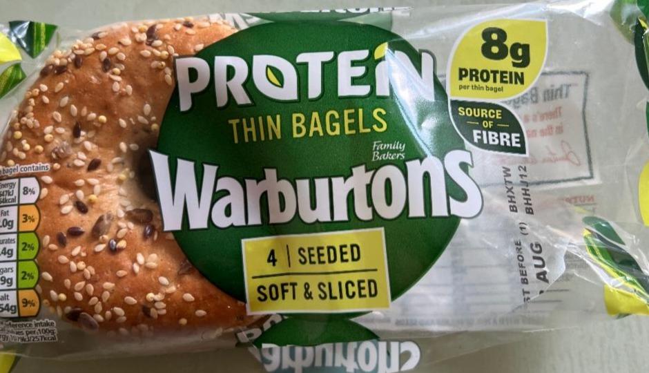 Fotografie - protein thin bagels Warburtons