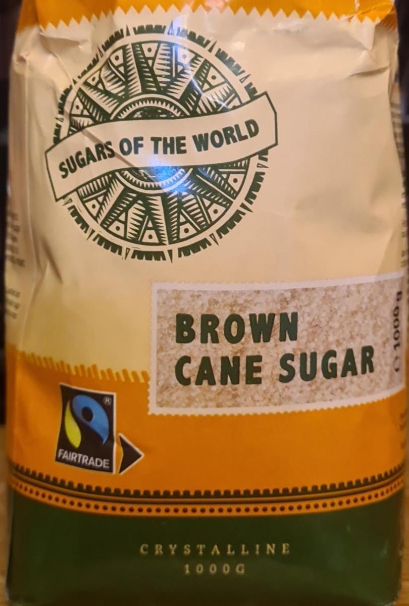 Fotografie - Brown cane sugar Sugars of the world