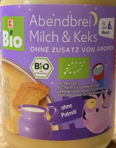 Fotografie - Abendbrei milch & keks K-Bio