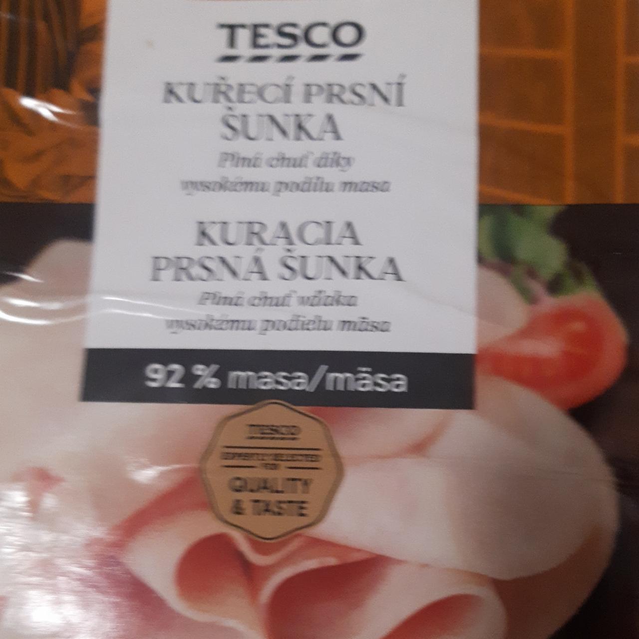 Fotografie - Kuřecí prsní šunka Tesco