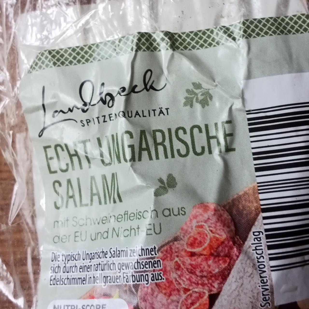 Fotografie - Echt ungarische salami Landbeck