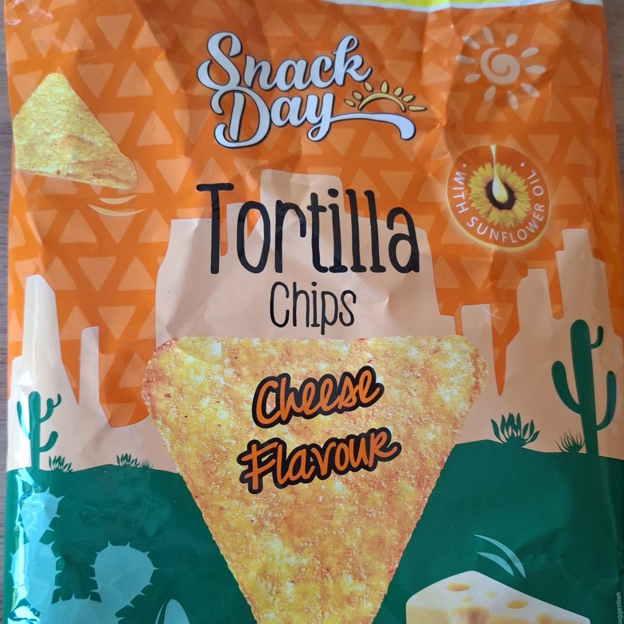 Fotografie - Tortilla chips cheese flavour Snack Day