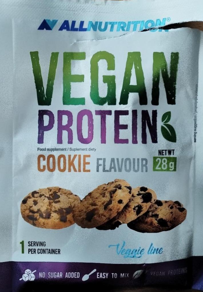 Fotografie - Vegan protein cookie flavour Allnutrition