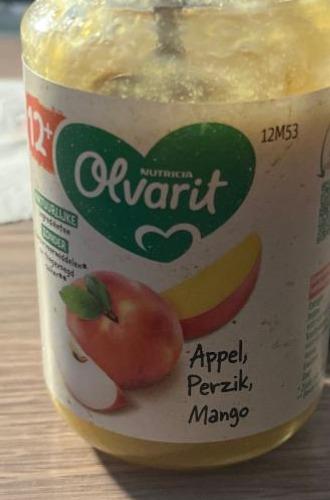 Fotografie - Appel, perzik, mango Olvarit