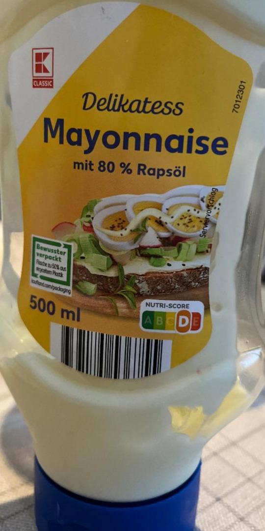 Fotografie - Delikatess Mayonnaise K-Classic