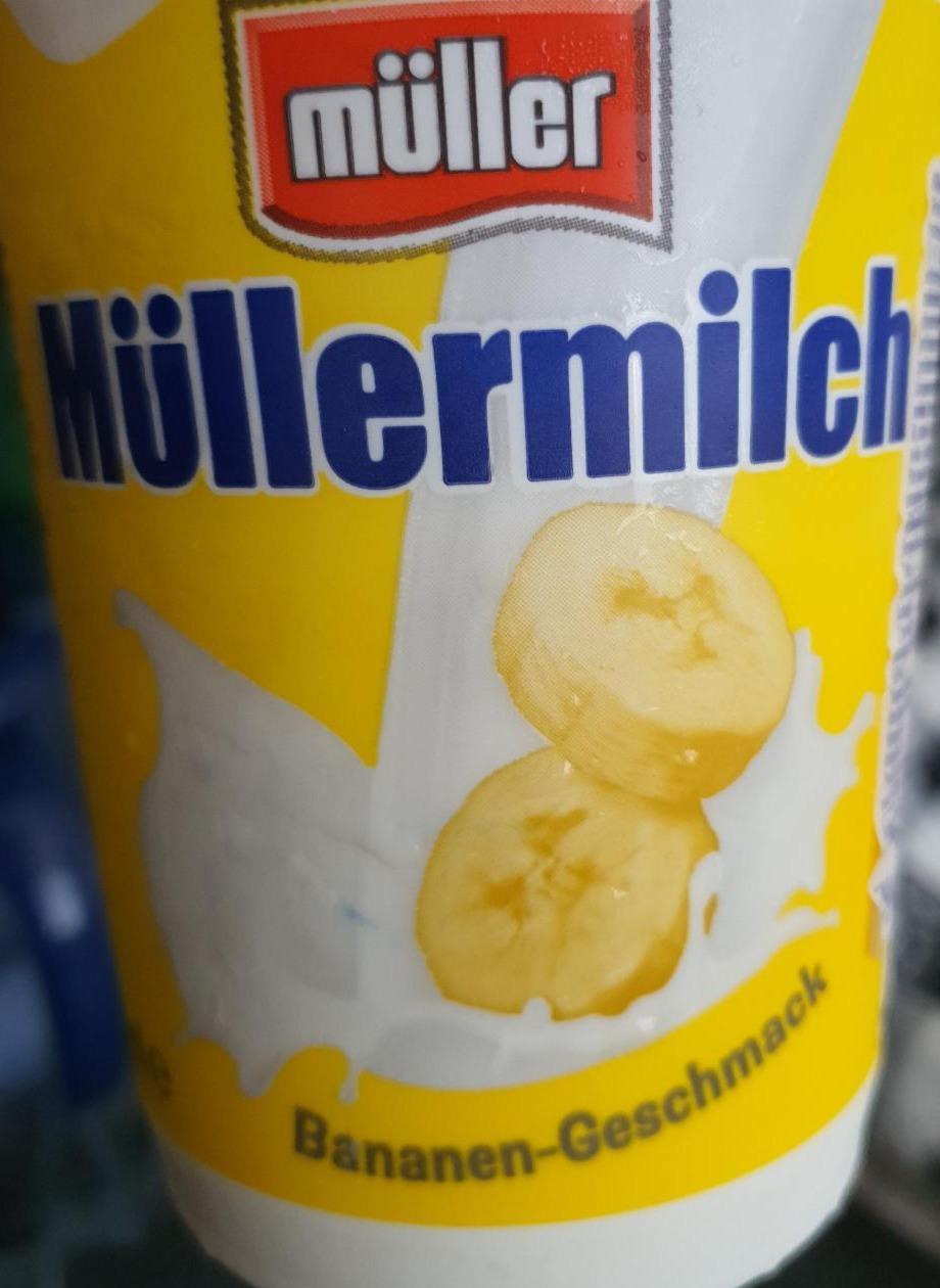 Fotografie - Müllermilch Bananen-Geschmack Müller