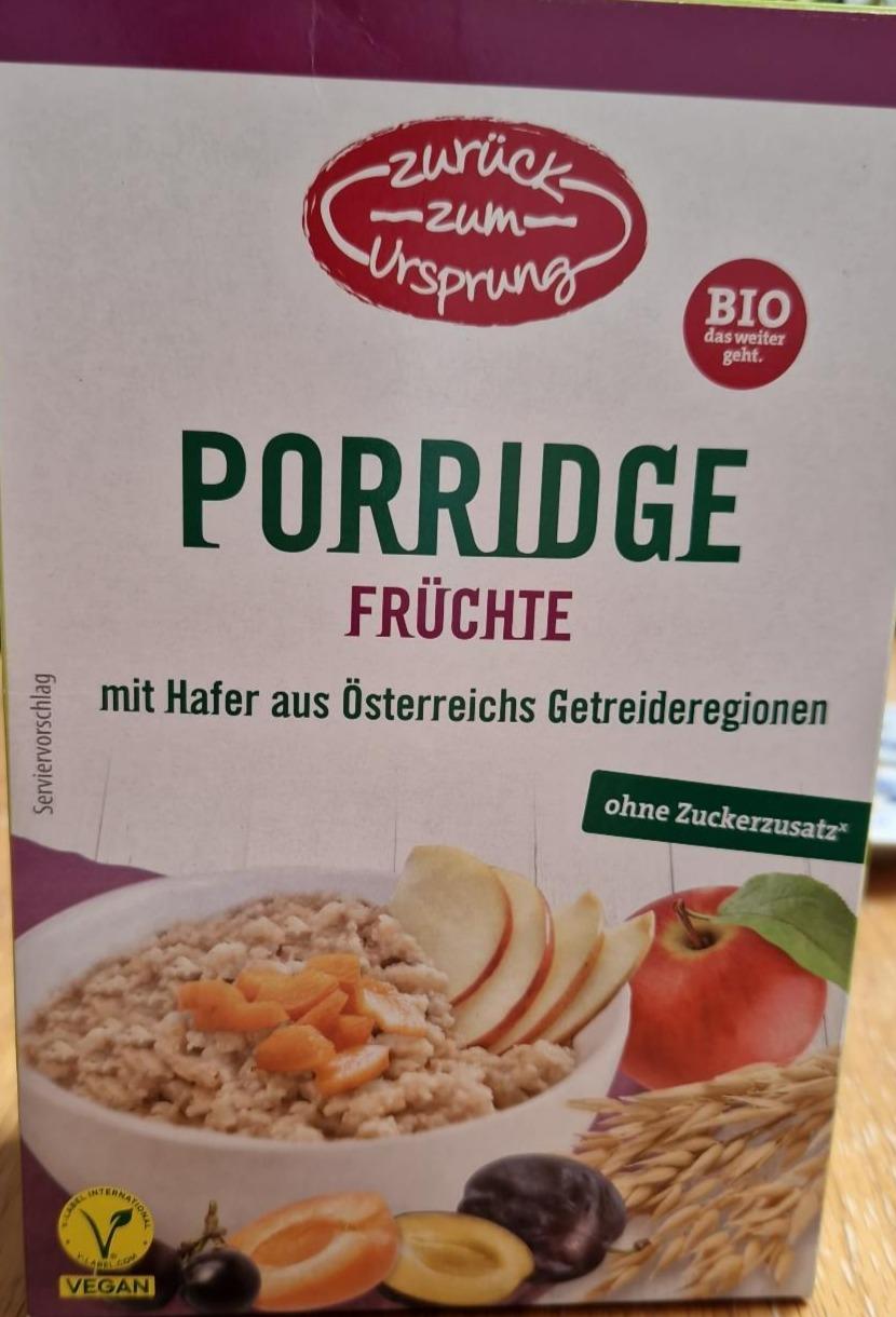Fotografie - Porridge früchte Zurück zum Ursprung
