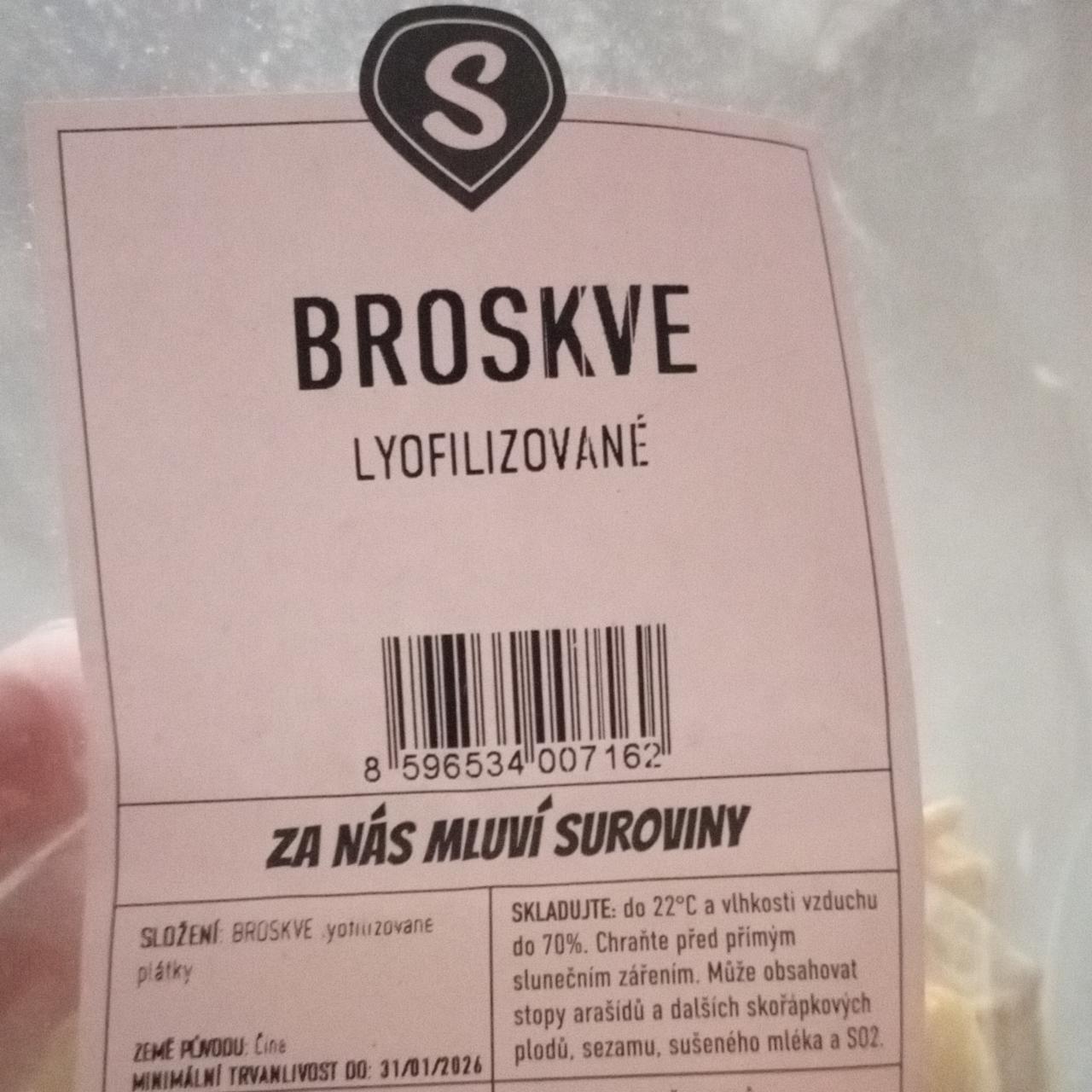 Fotografie - Broskve lyofilizované Svět plodů