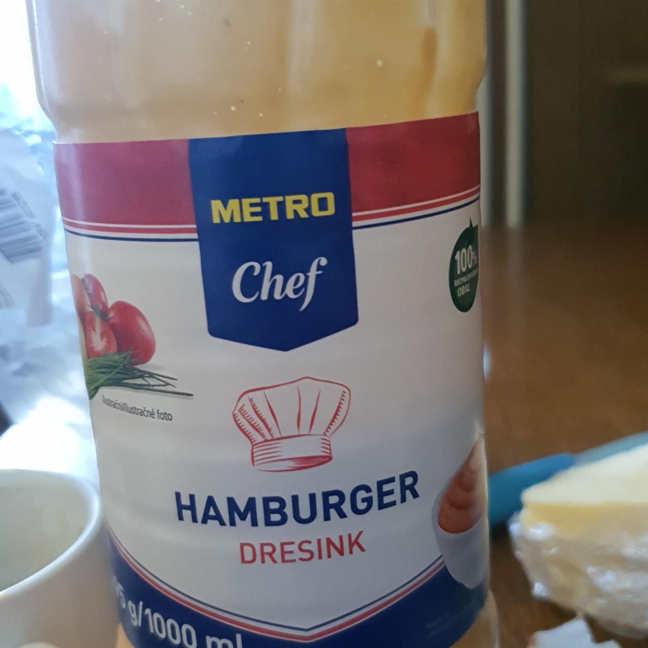 Fotografie - Dressing Hamburger Metro Chef