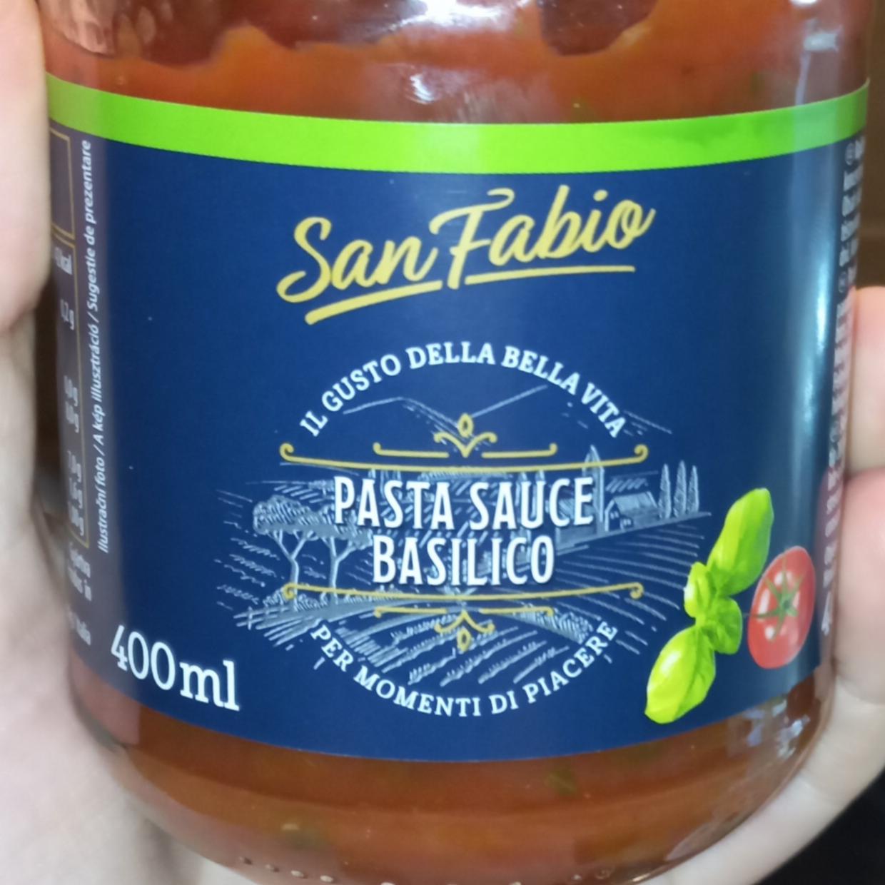 Fotografie - Pasta sauce basilico San Fabio