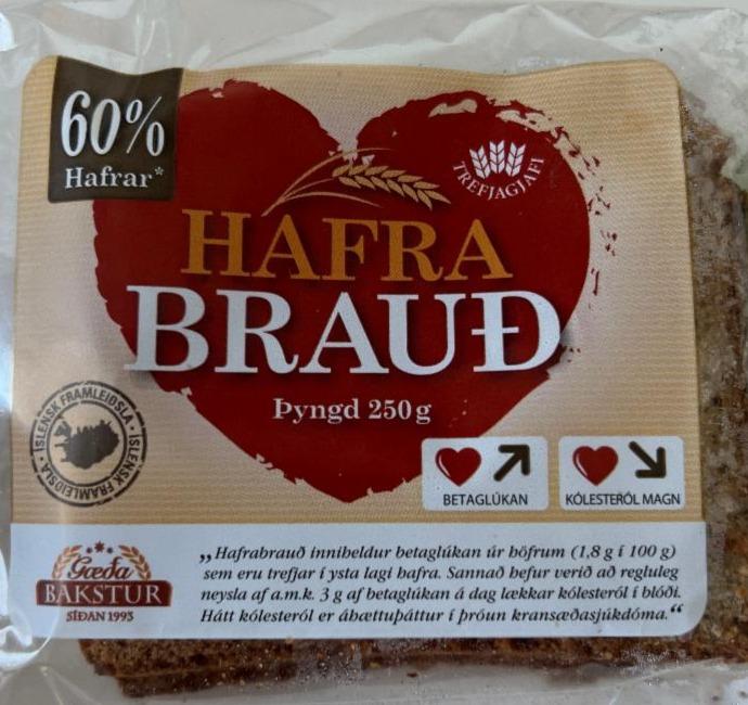 Fotografie - Hafra Brauð