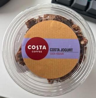 Fotografie - Costa jogurt smetanový jogurt borůvkový s müsli Costa Coffee