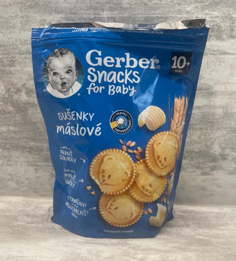 Fotografie - Snacks for Baby Sušenky Máslové Gerber