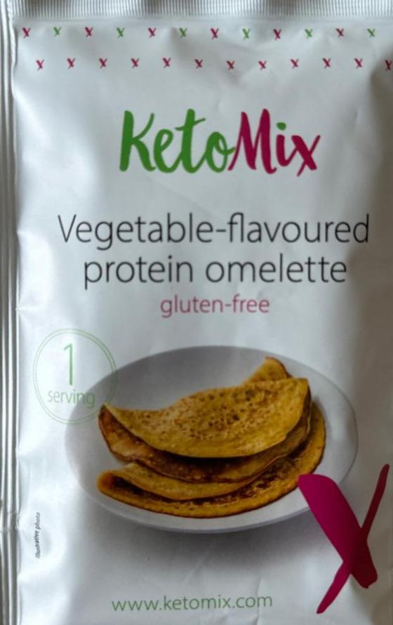 Fotografie - Vegetable-flavored protein omelette KetoMix