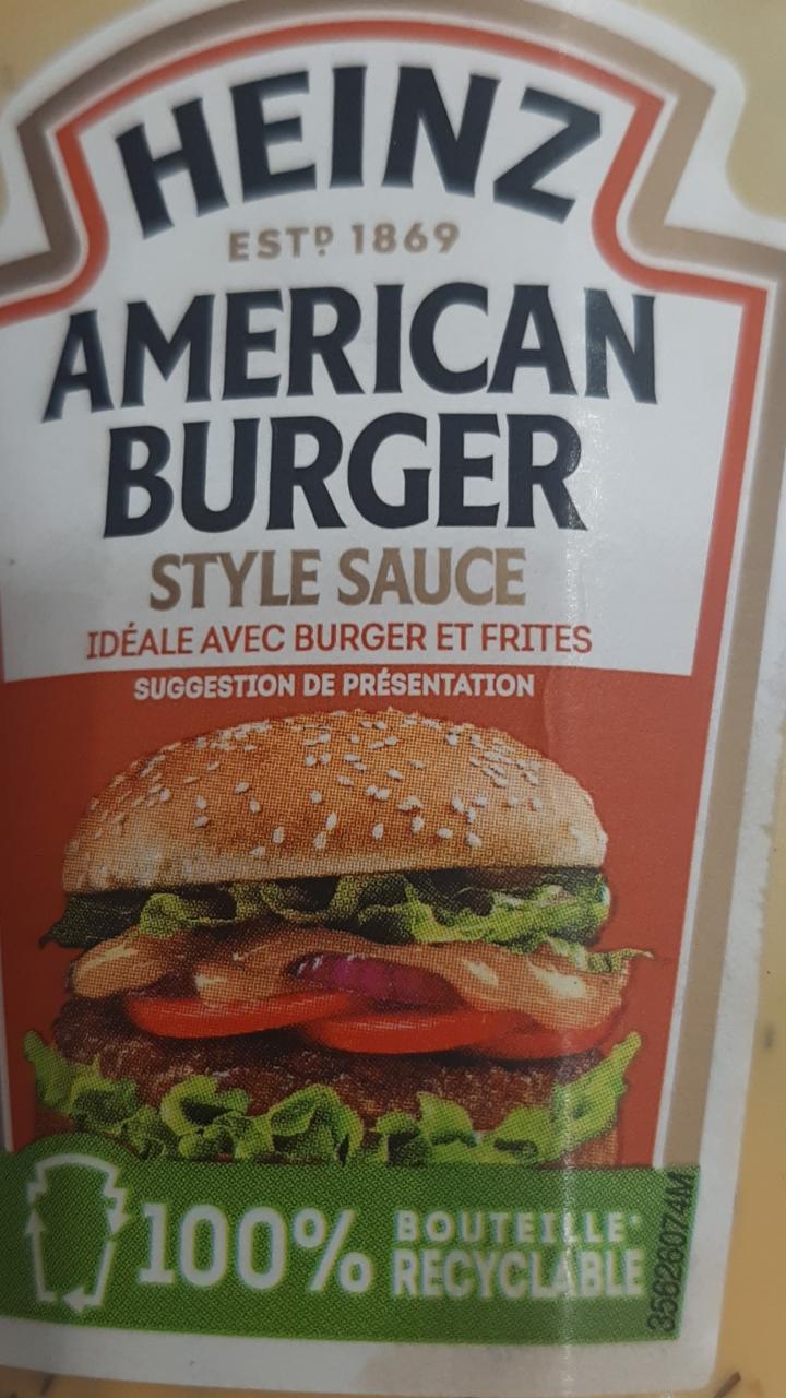 Fotografie - Burger American Style Heinz