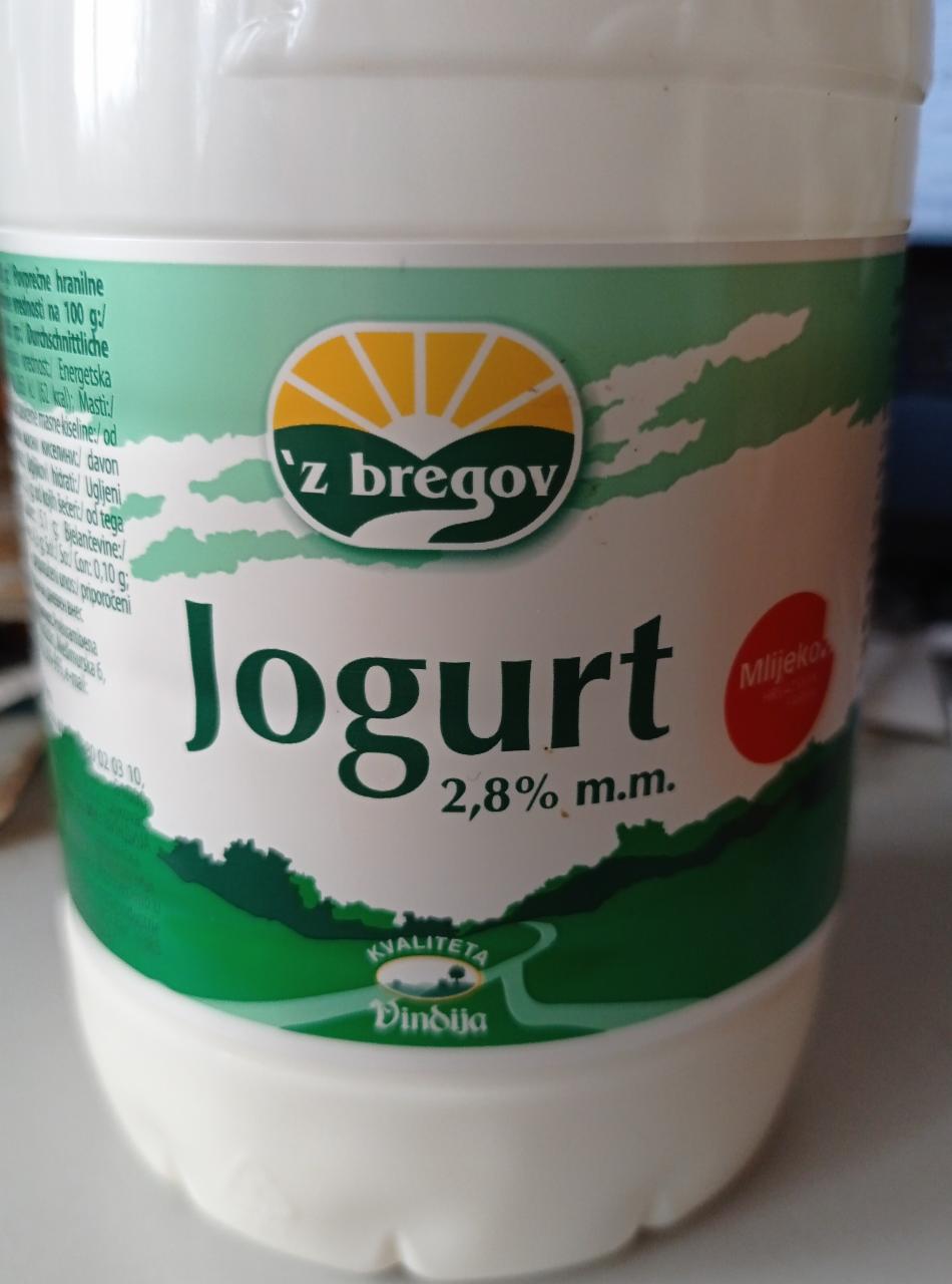 Fotografie - Jogurt 2,8% 'z bregov