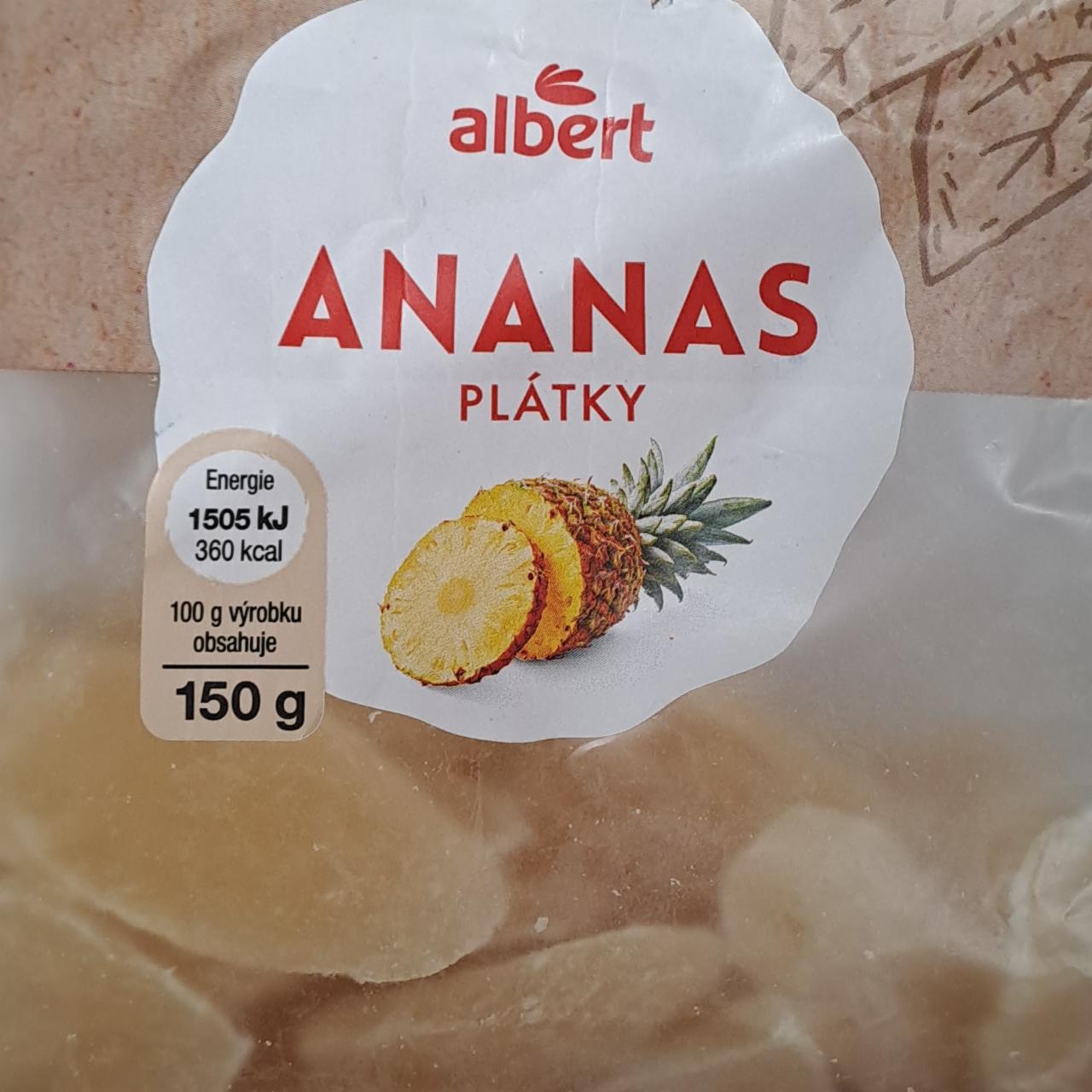 Fotografie - Ananas plátky Albert