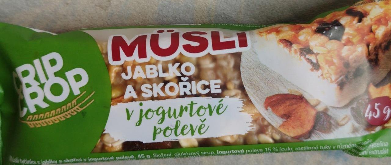 Fotografie - Müsli jablko a skořice v jogurtové polevě Crip Crop