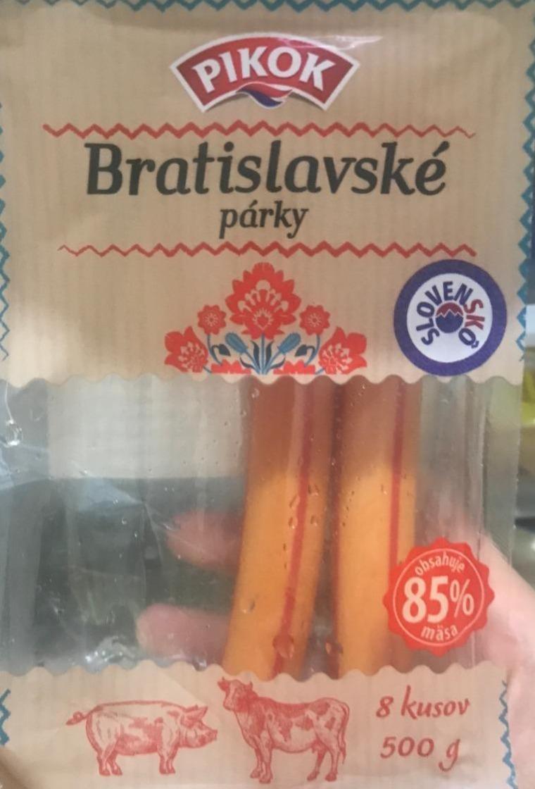 Fotografie - Bratislavské párky 85% mäsa Pikok