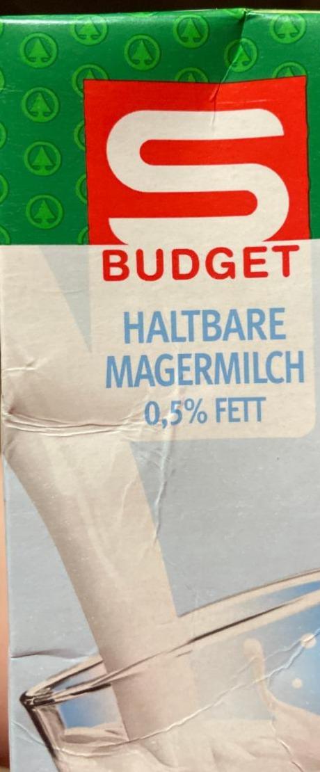 Fotografie - Haltbare magermilch 0.5% fett S Budget