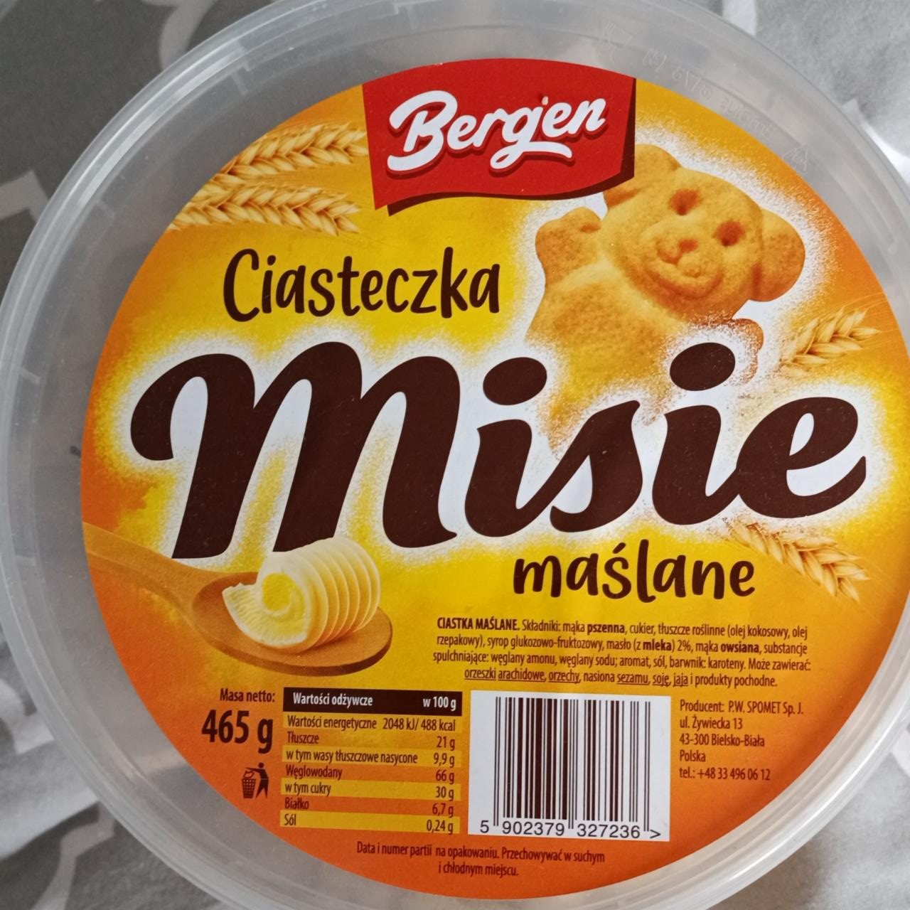 Fotografie - Ciasteczka misie maślane Bergen