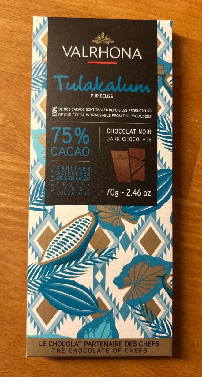 Fotografie - Tulakalum 75% cacao Valrhona