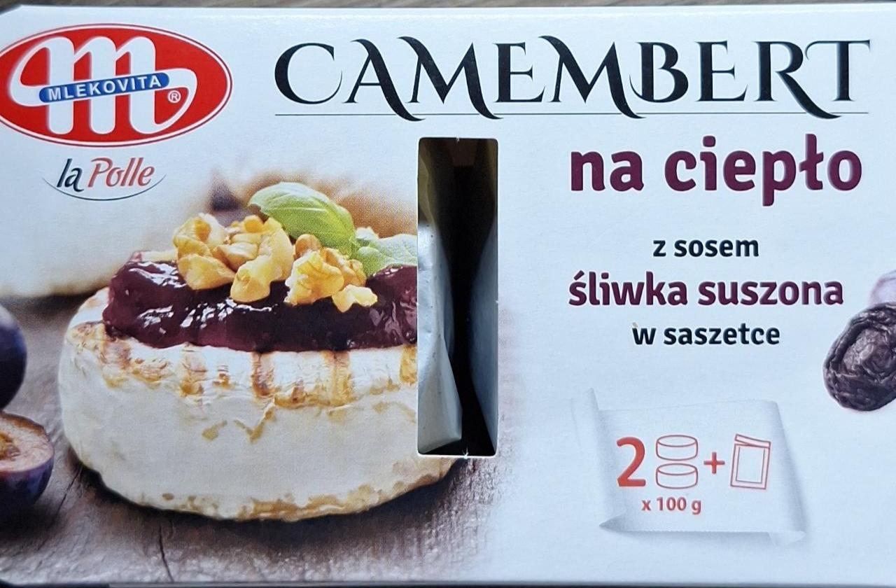 Fotografie - Camembert na ciepło z sosem śliwka suszona w saszetce Mlekovita