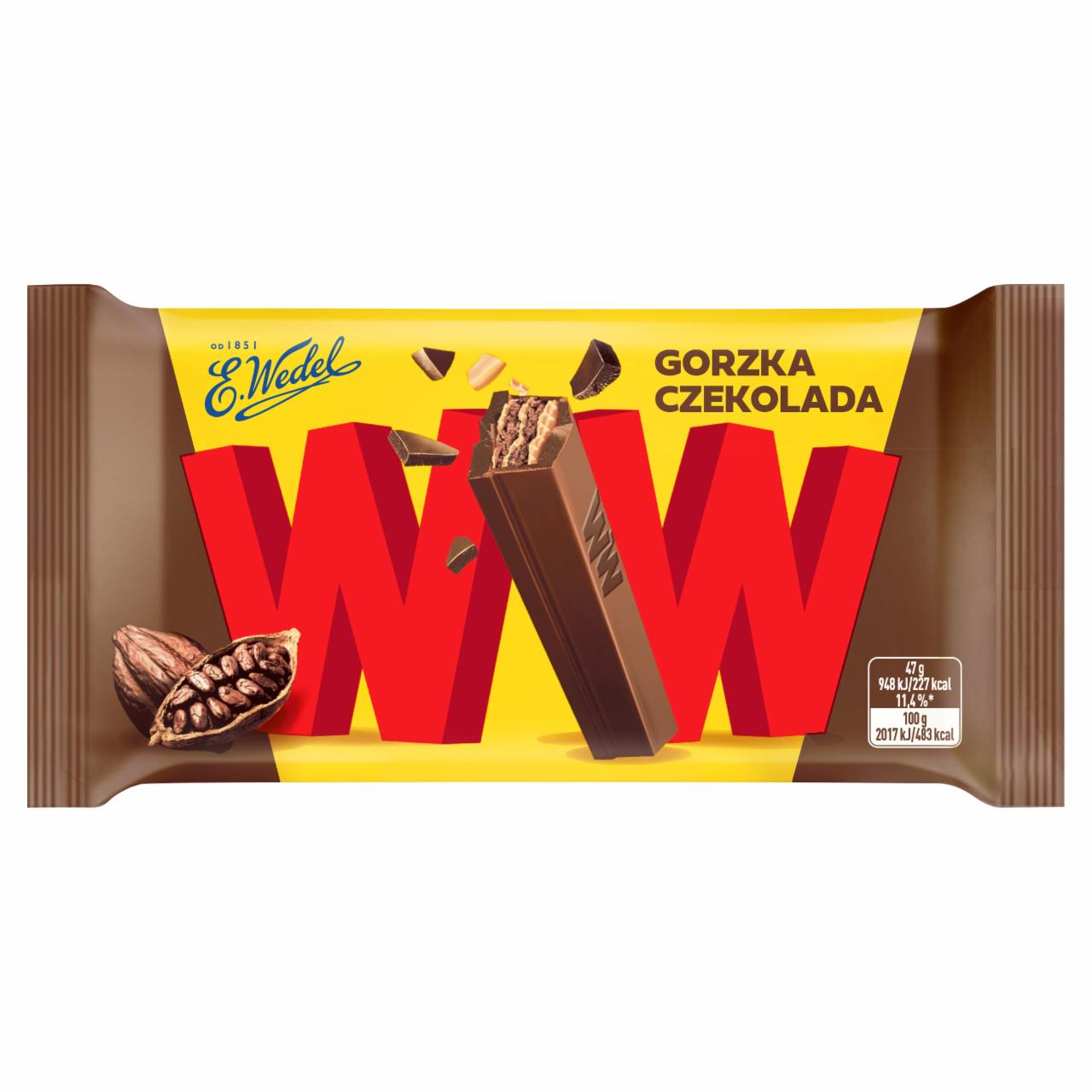 Fotografie - WW gorzka czekolada E. Wedel