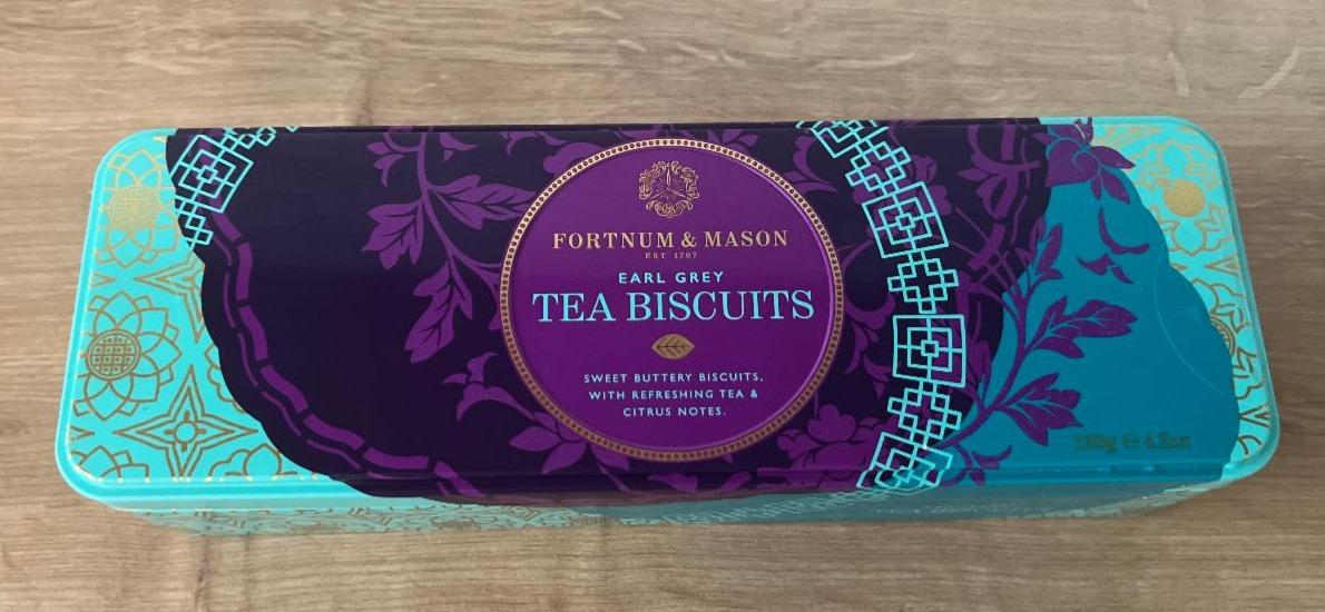 Fotografie - Earl grey tea biscuits Fortnum & Mason