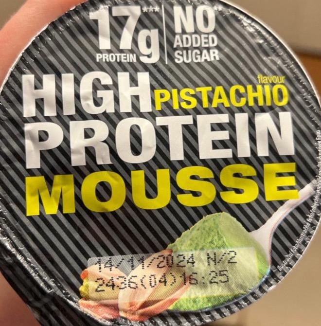 Fotografie - High pistachio protein mousse