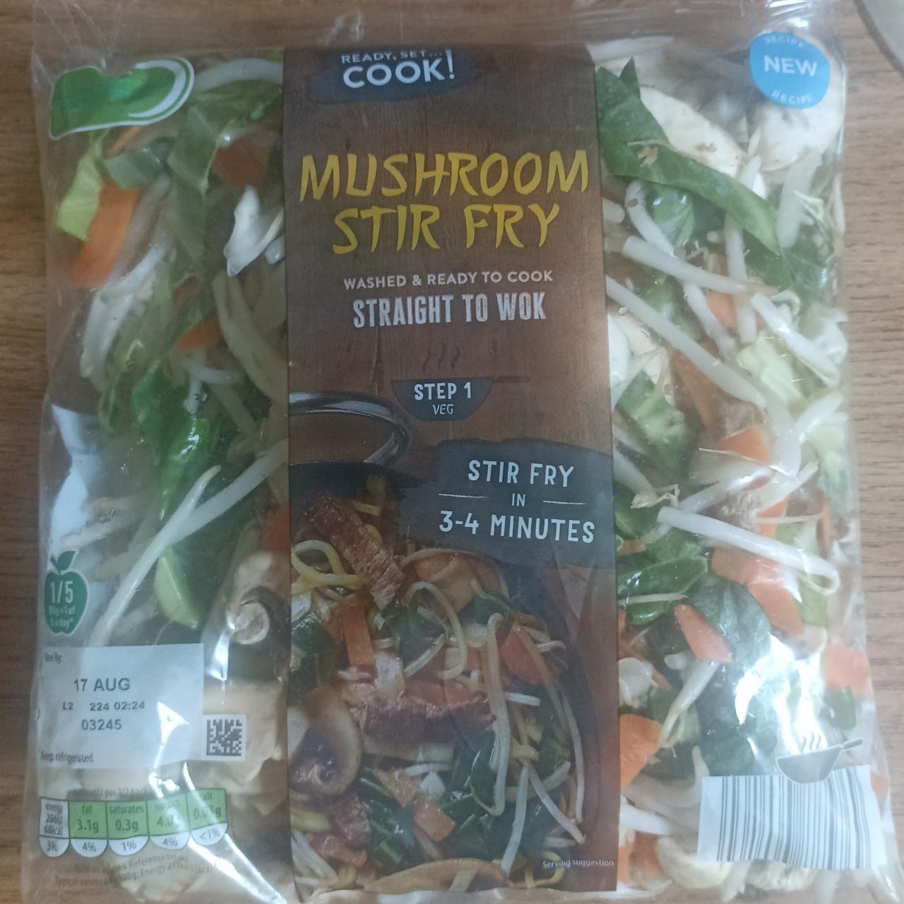 Fotografie - Mushroom stir fry Aldi