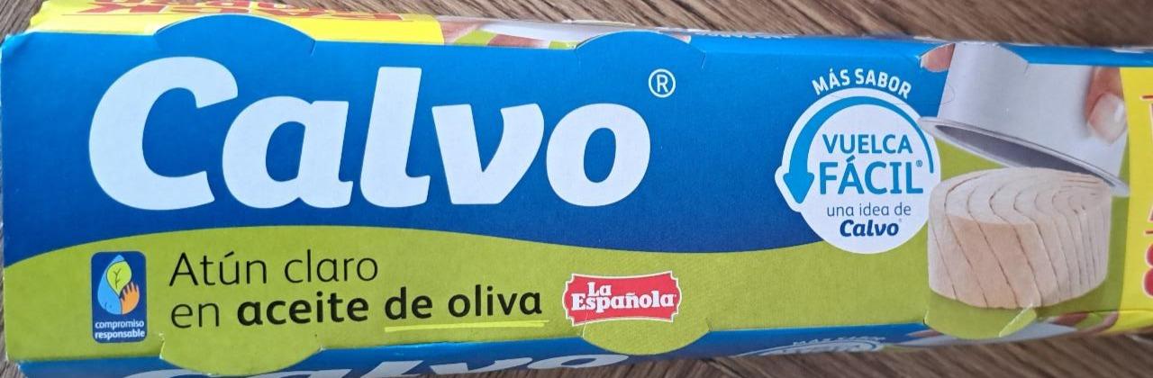 Fotografie - Atún claro en aceite de oliva Calvo