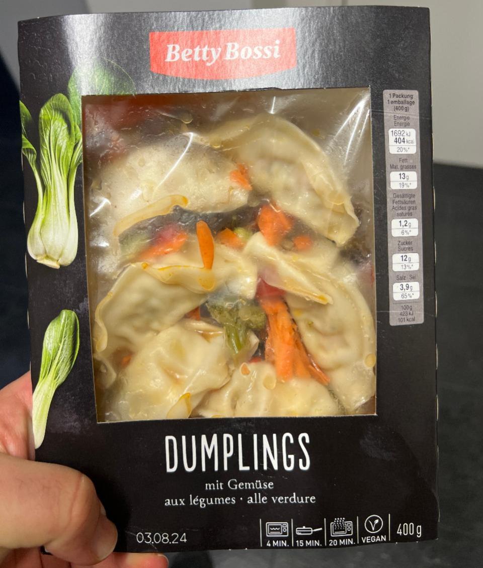 Fotografie - Dumplings mit gemüse Betty Bossi