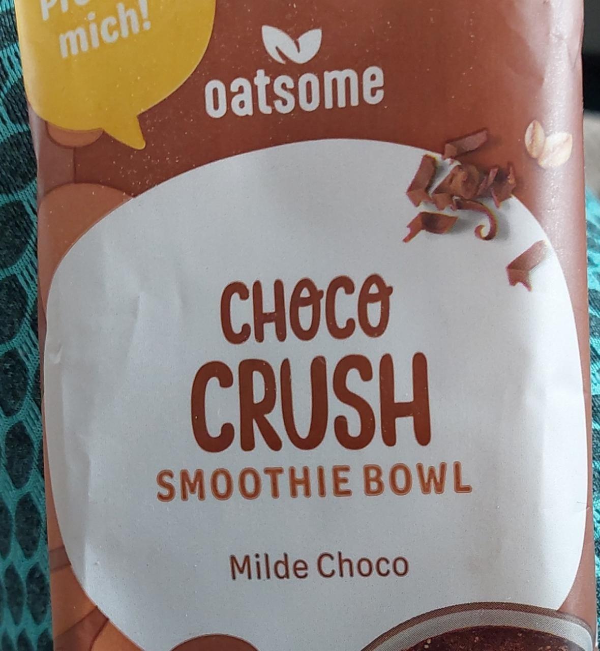 Fotografie - Smoothie bowl choco crush milde choco Oatsome