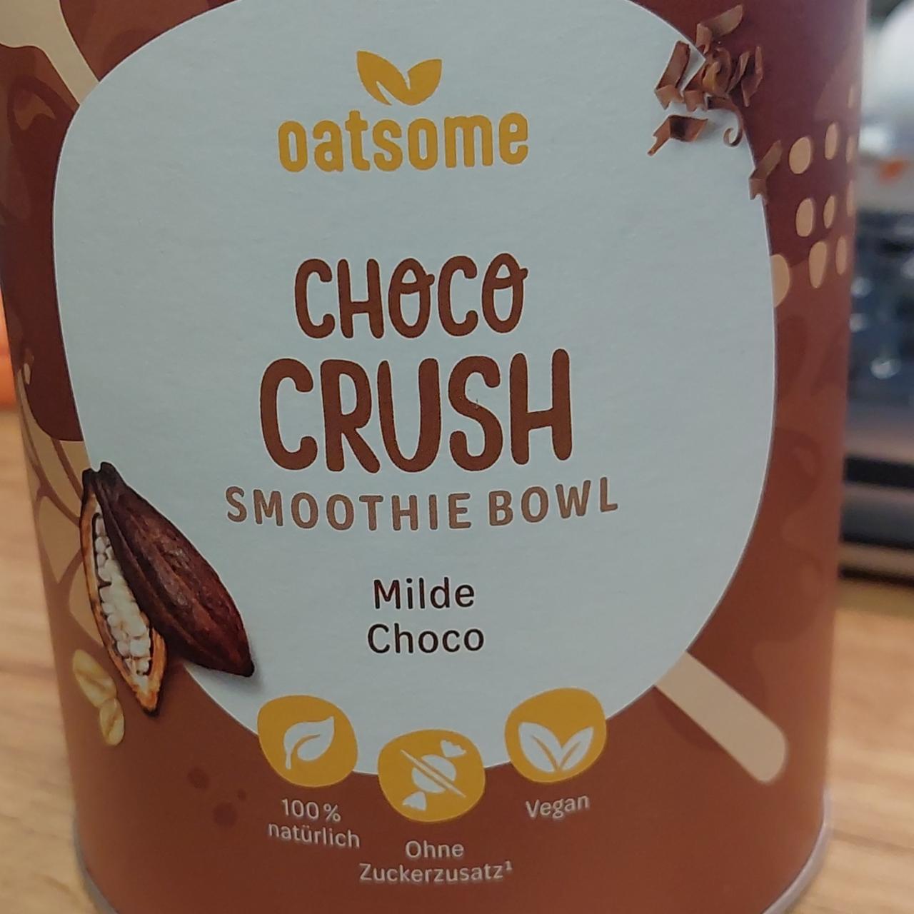 Fotografie - Smoothie bowl choco crush milde choco Oatsome